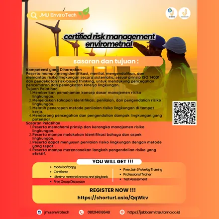 Certified Risk Based Thinking Environmental Management System